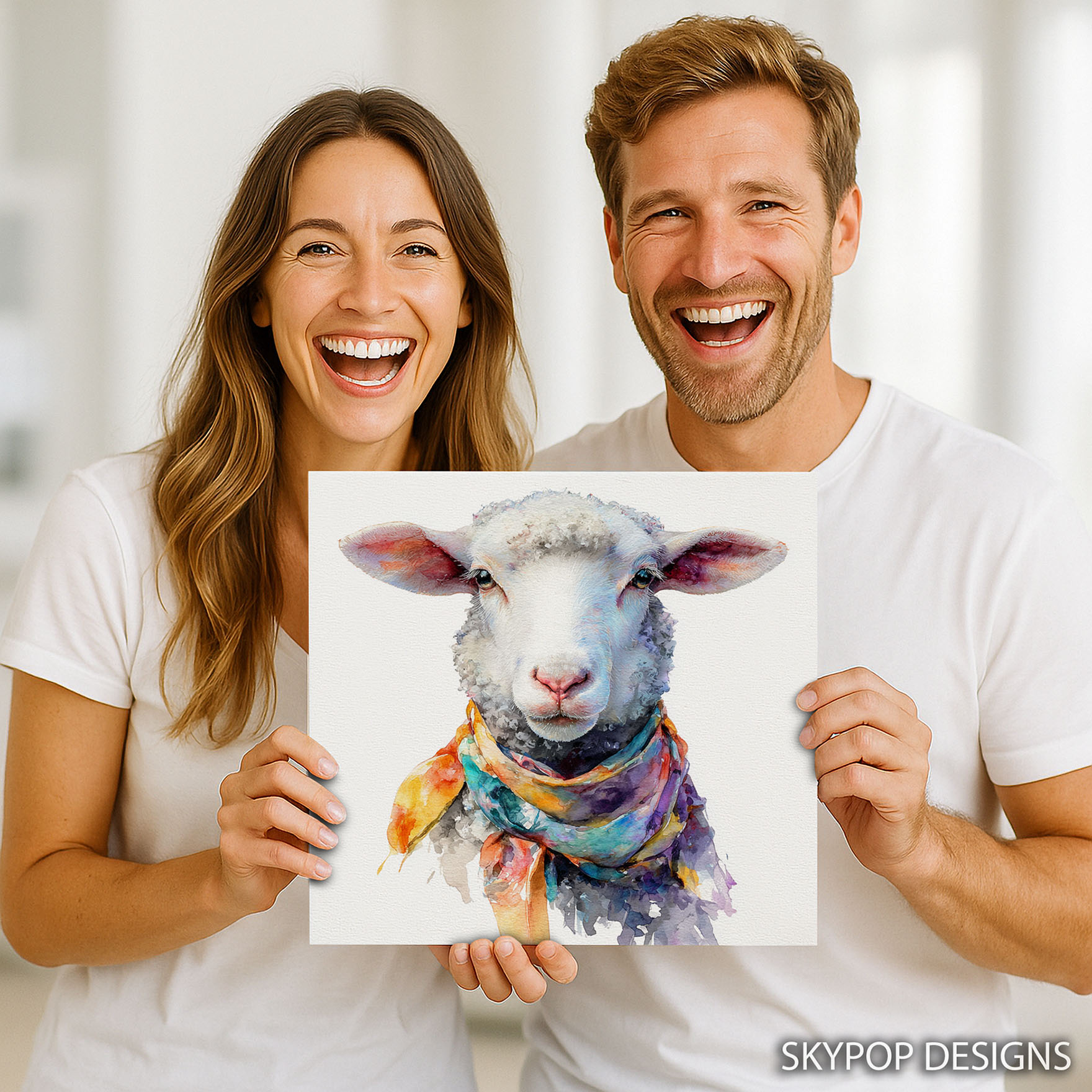 3.jpg Sheep Art