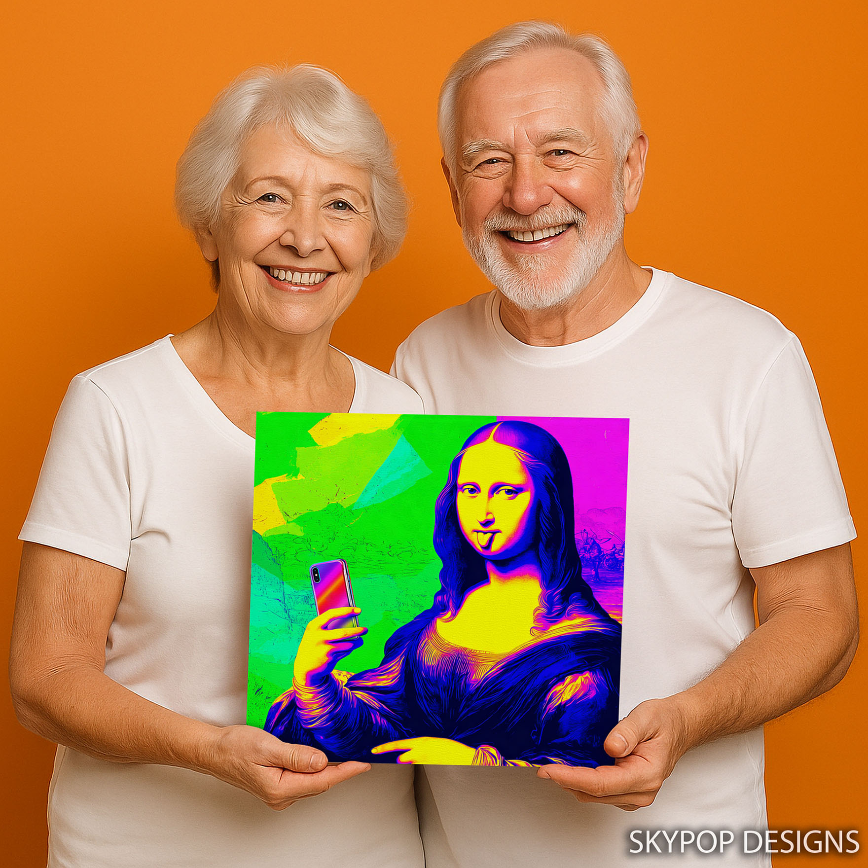 3.jpg Mona Lisa Selfie Art