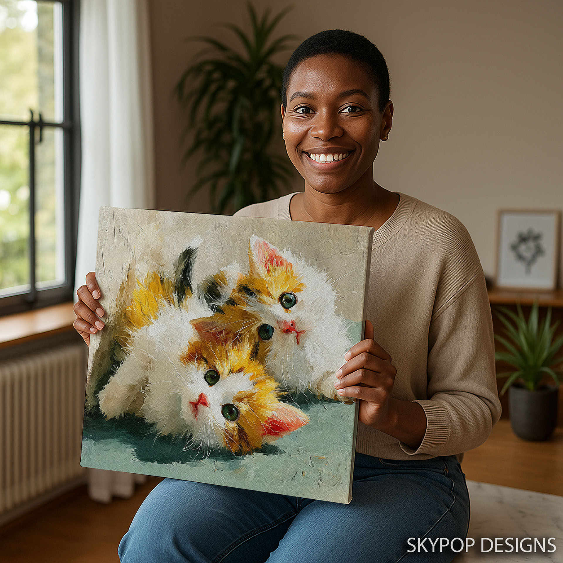 3.jpg Kitten Cuddle Pals Art