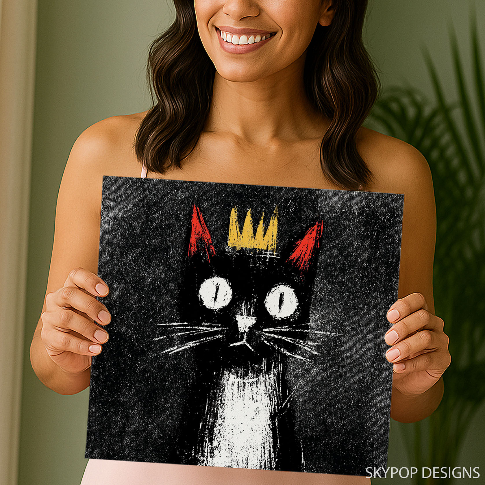 3.jpg King Cat Crown Art