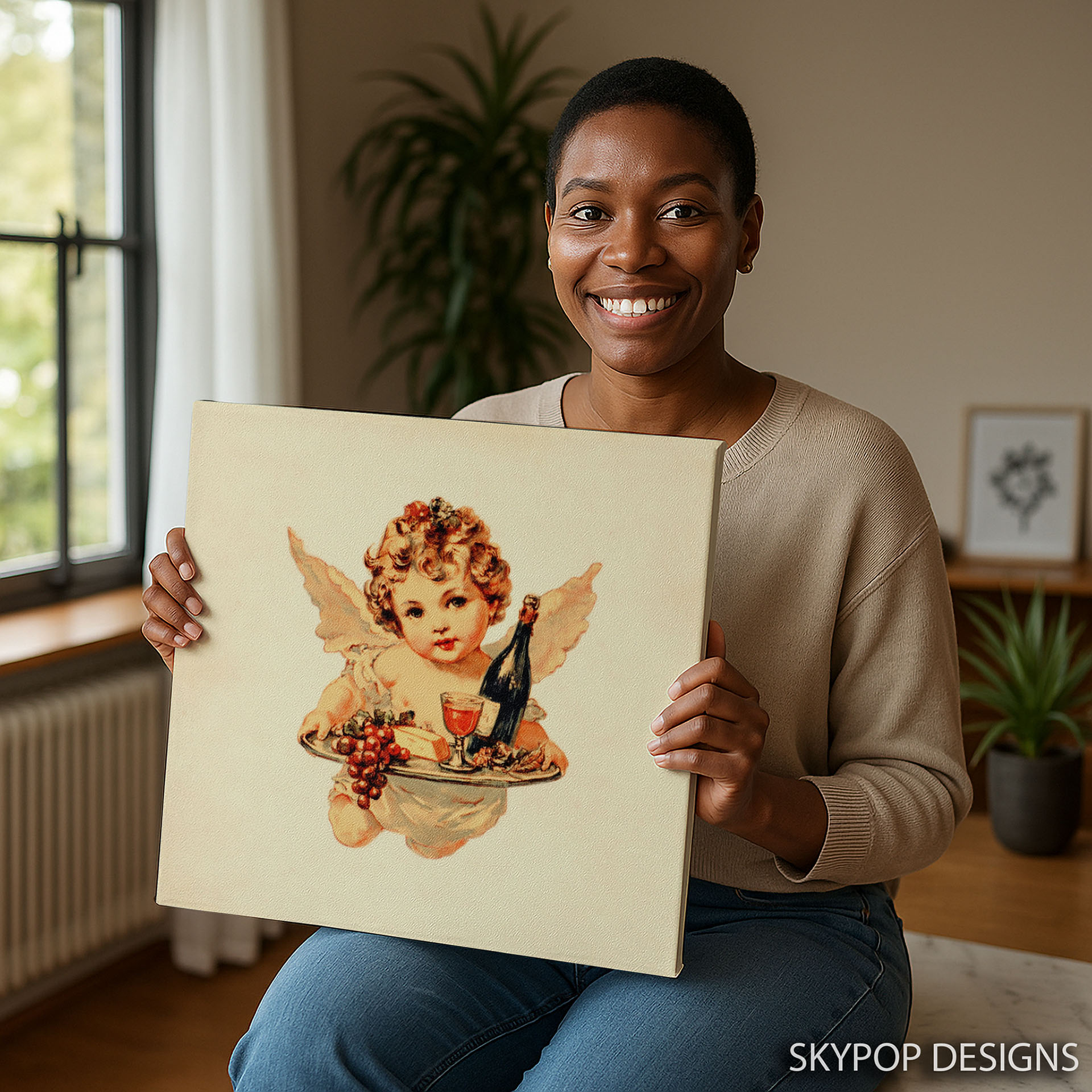 3.jpg Cherub Wine Art