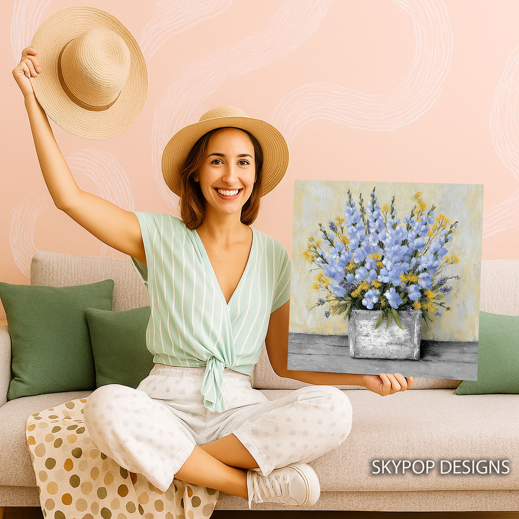 3.jpg Snapdragon Lavender Art