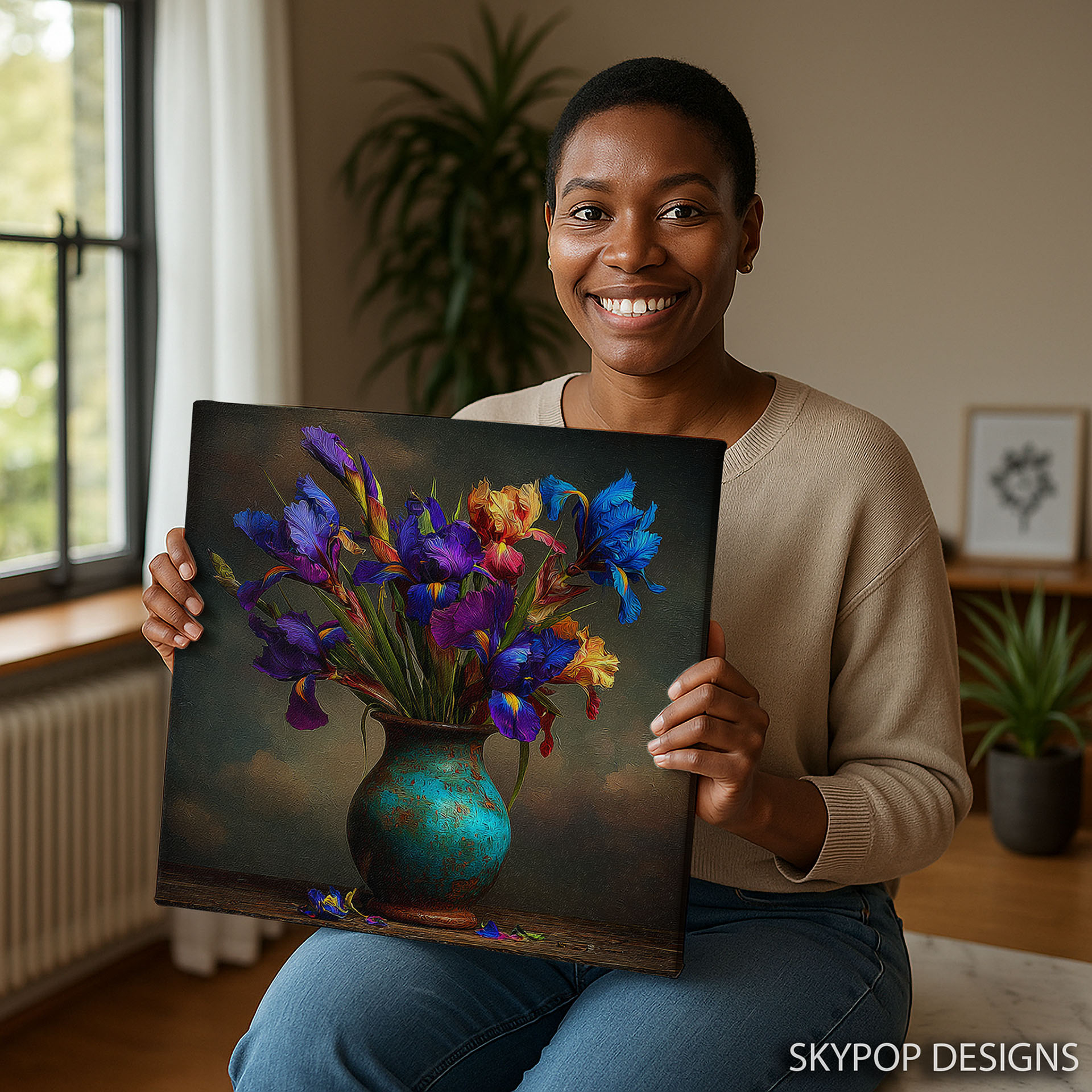 3.jpg Iris Flowers Art