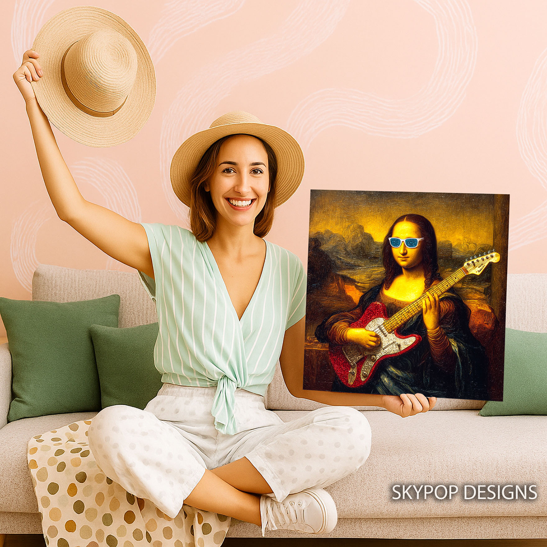 3.jpg Mona Lisa Rock Star Art