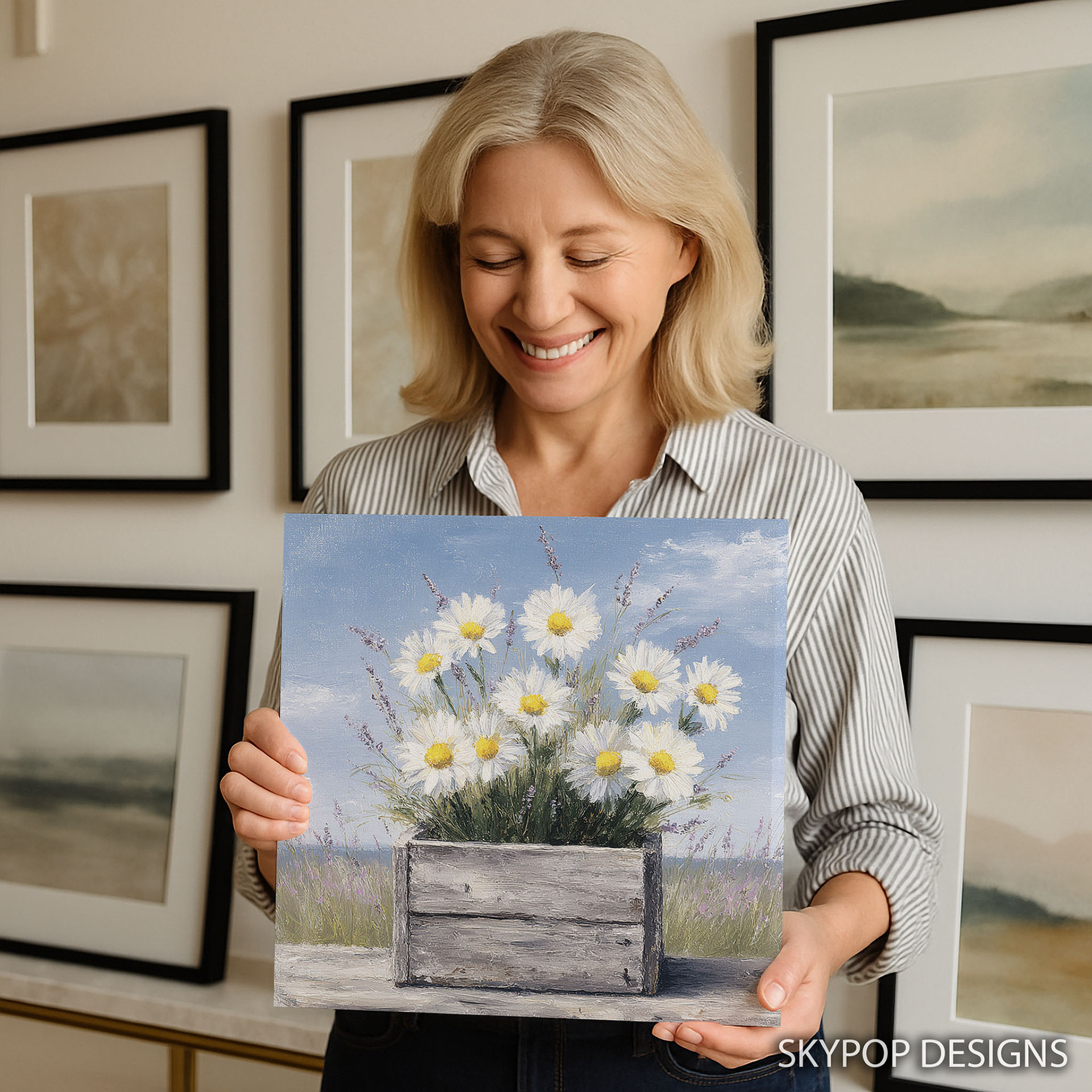 3.jpg Daisy and Lavender Garden Box Art