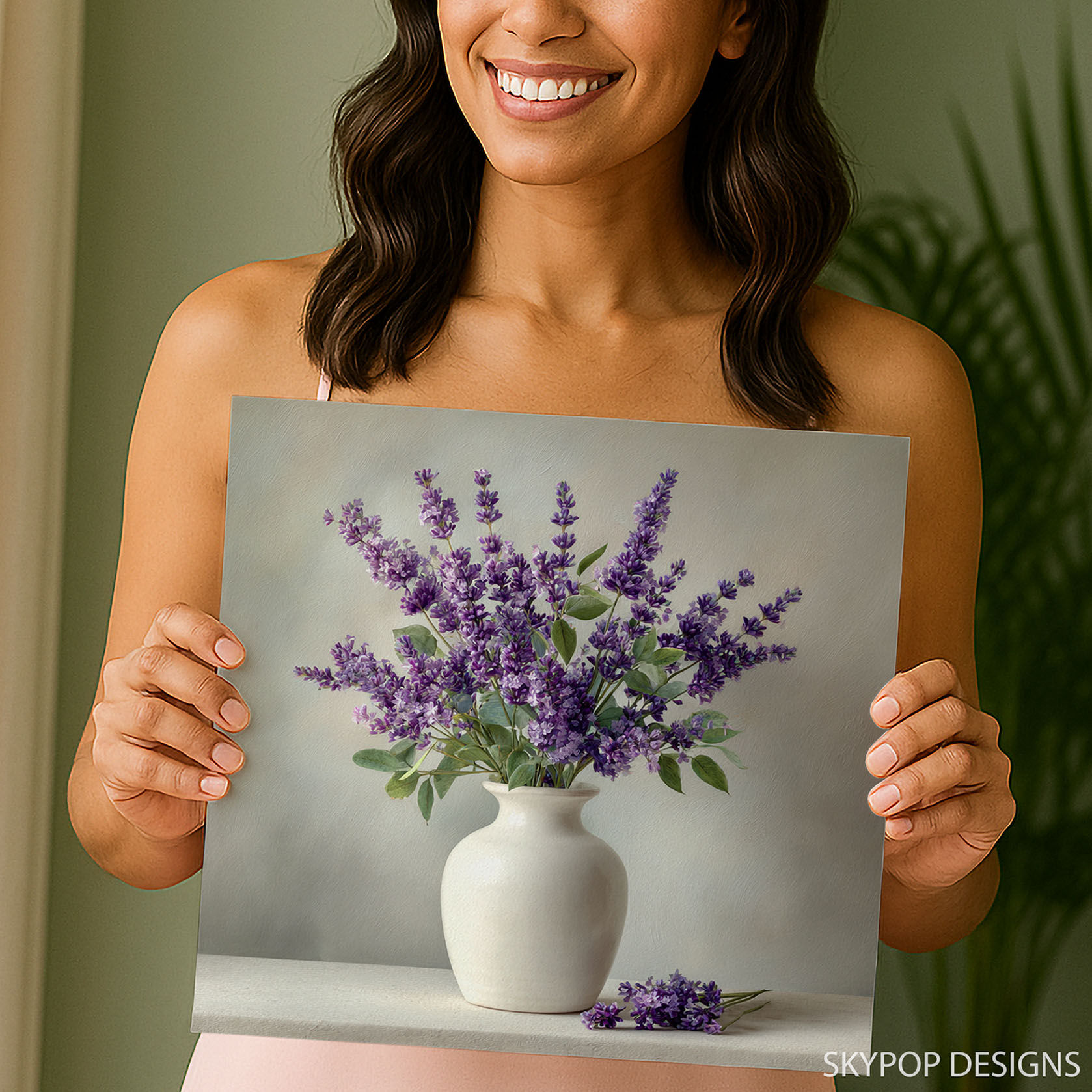3.jpg Lavender Bouquet Art