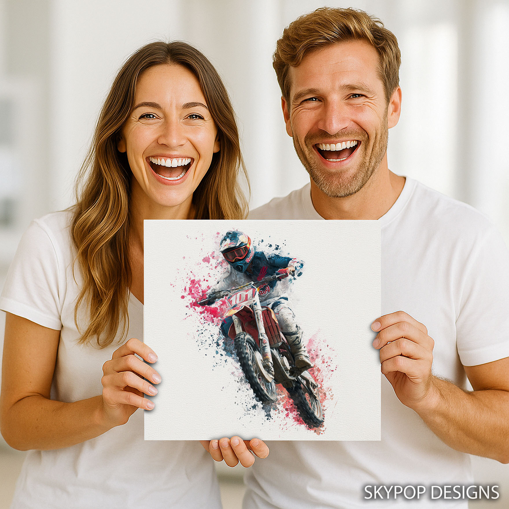 3.jpg Motocross Racer Art