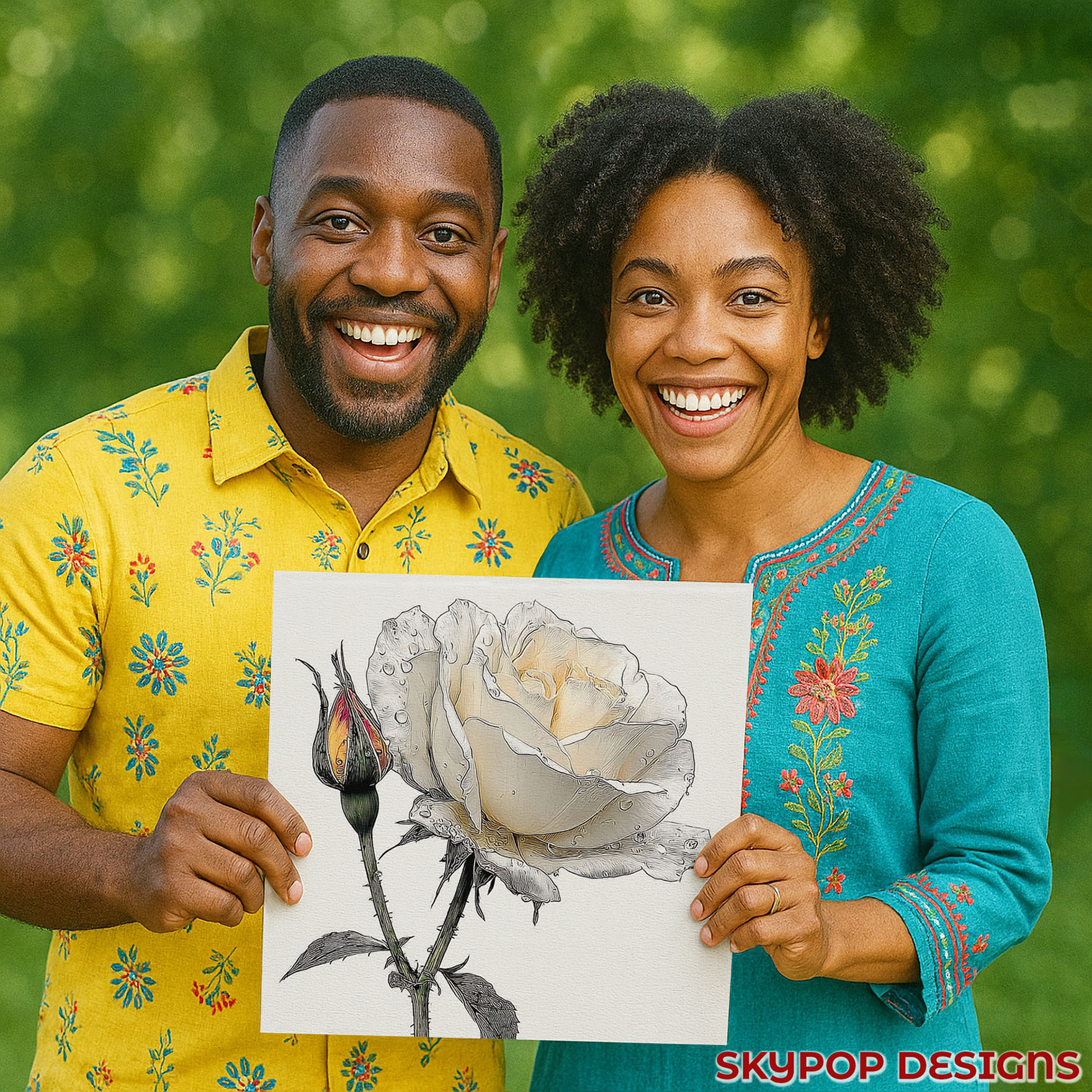 3.jpg White Rose Dewdrops Art