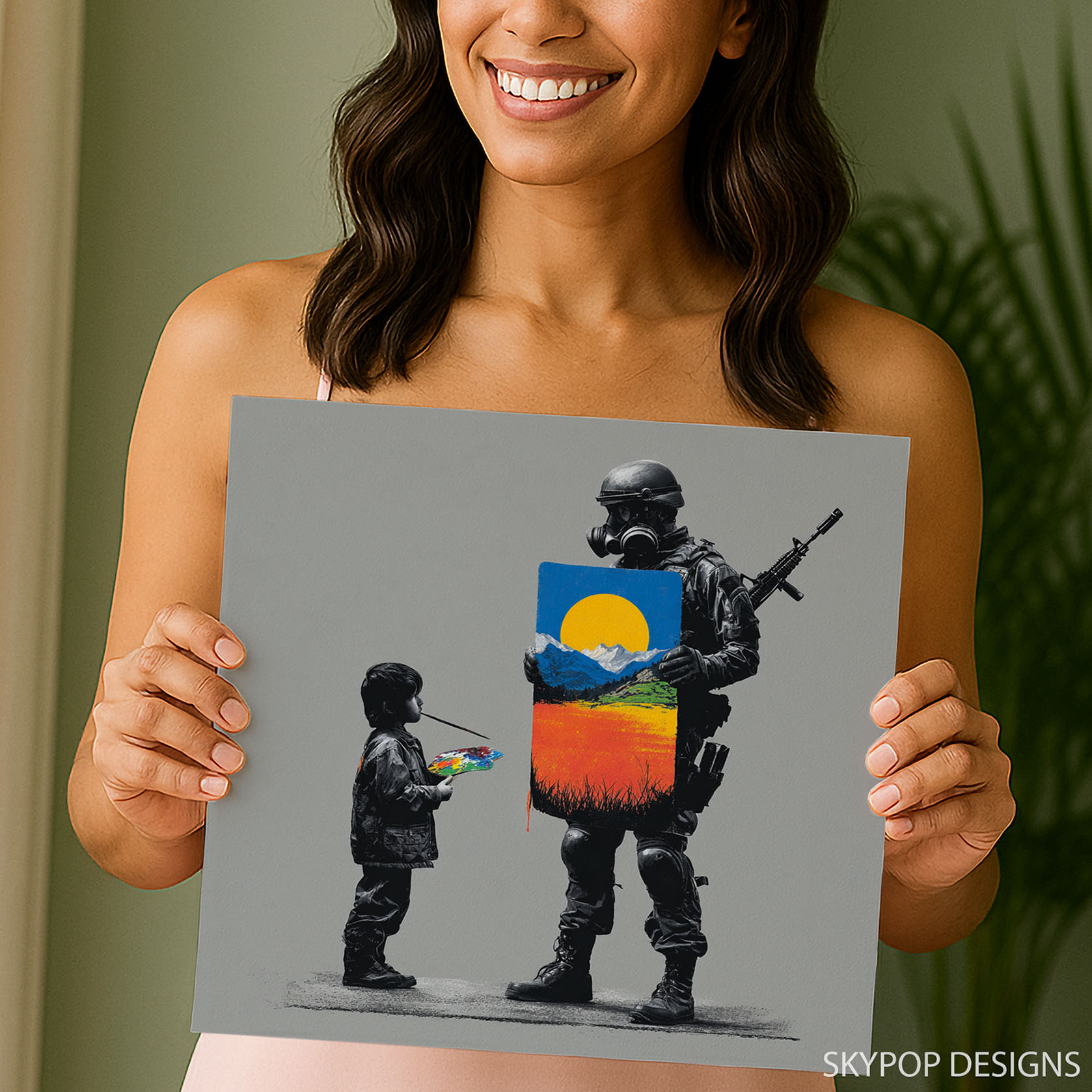 3.jpg Child Artist and Soldier Art