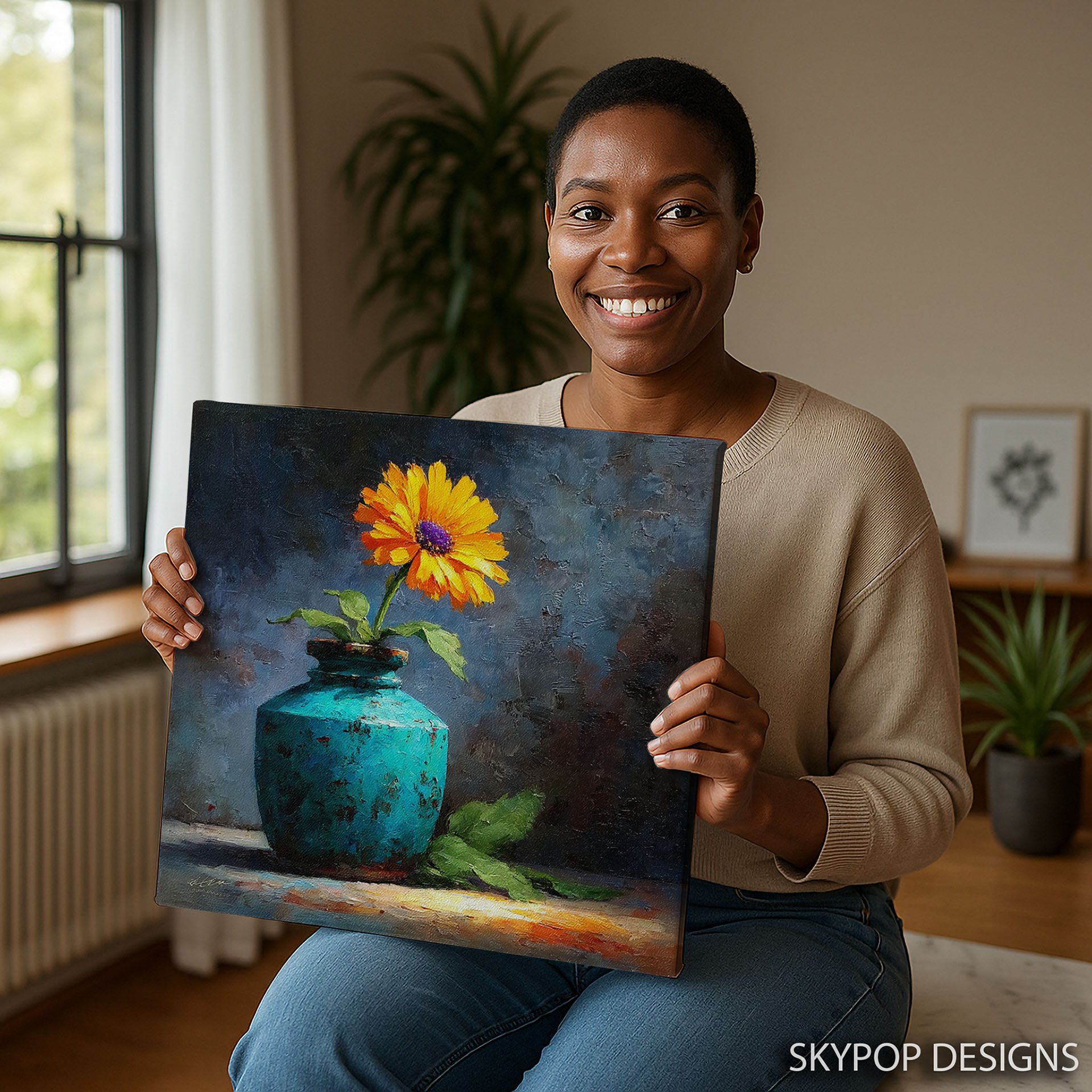 3.jpg Marigold Vase Art