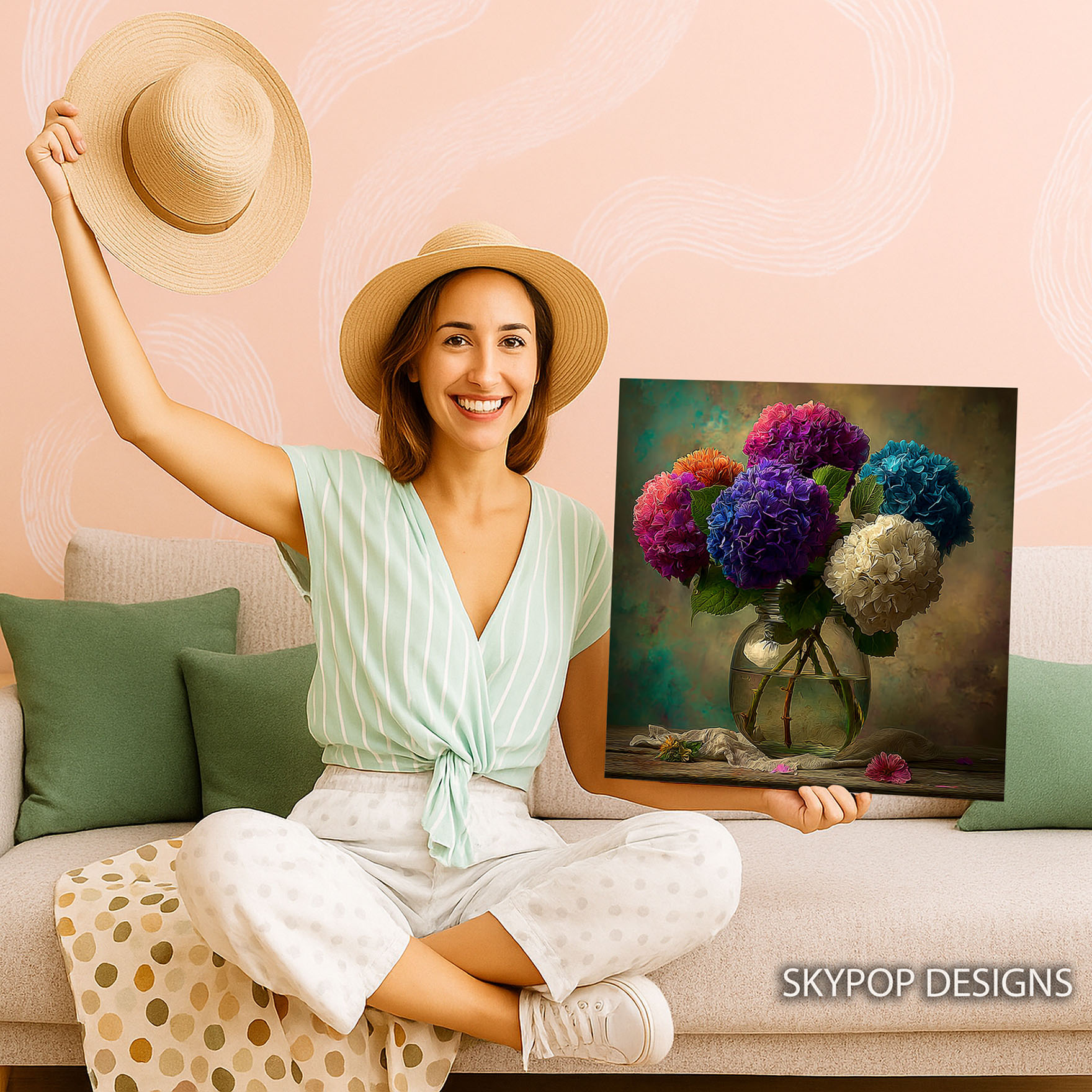 3.jpg Hydrangea Bouquet Art