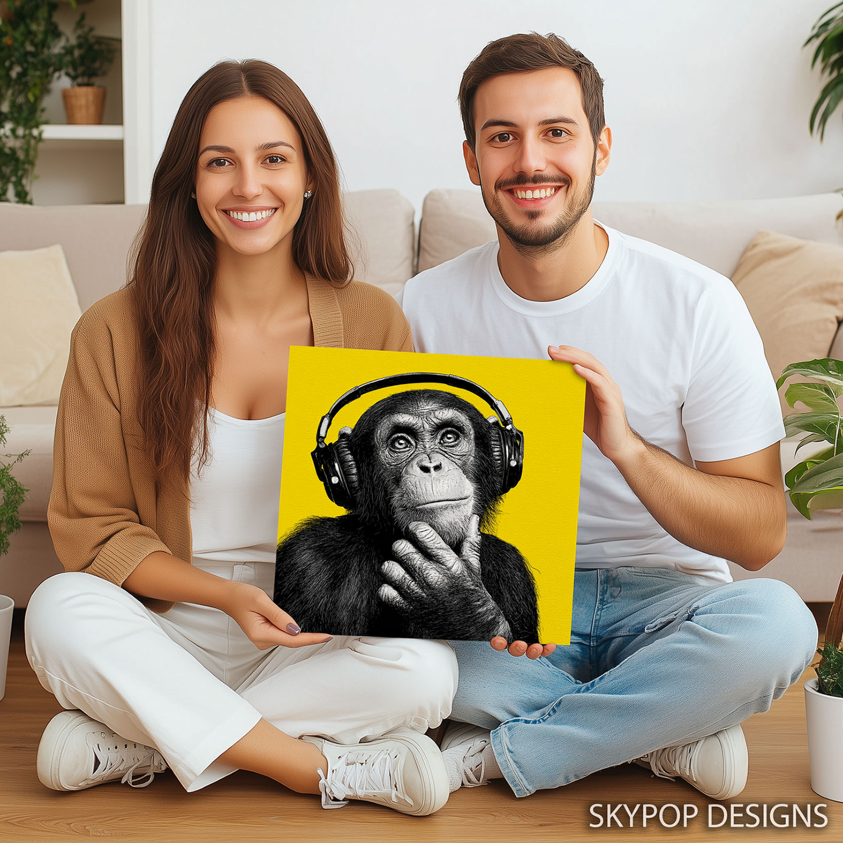 3.jpg Chimpanzee Art