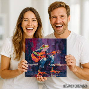 Frog Jam Session Art