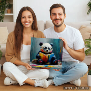 Panda Reads Art