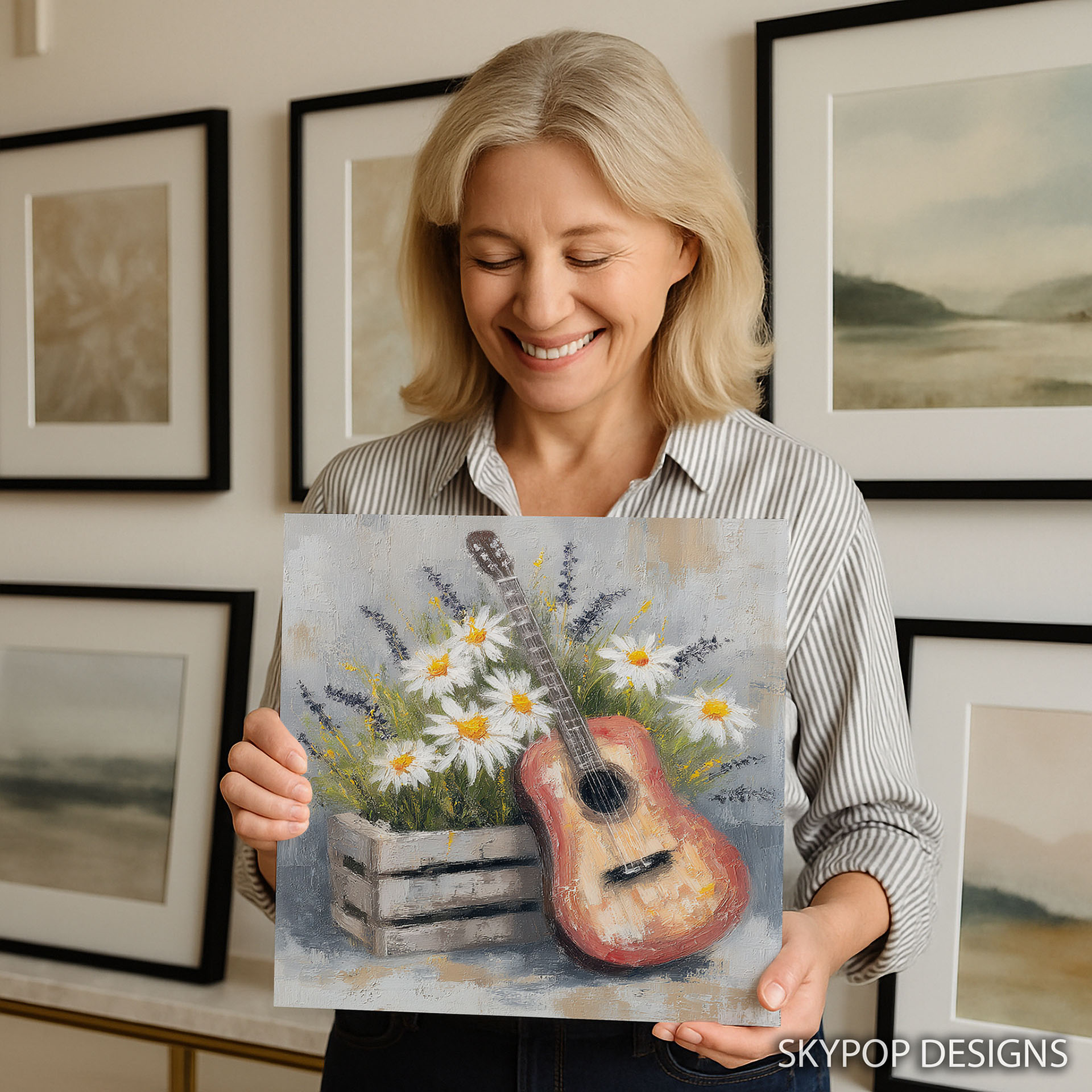 3.jpg Guitar Daisy Art