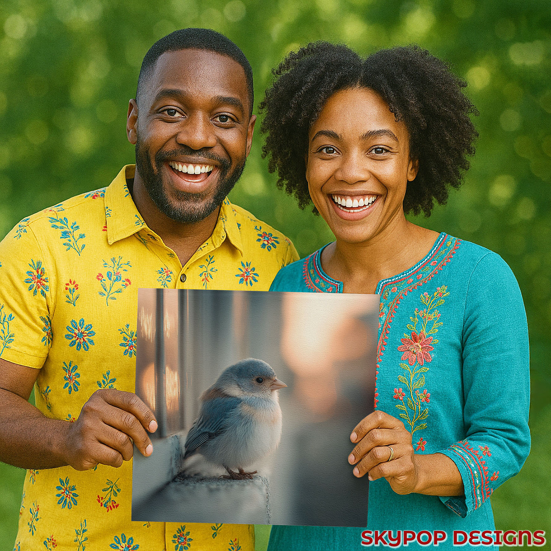 3.jpg Little Blue Bird Art