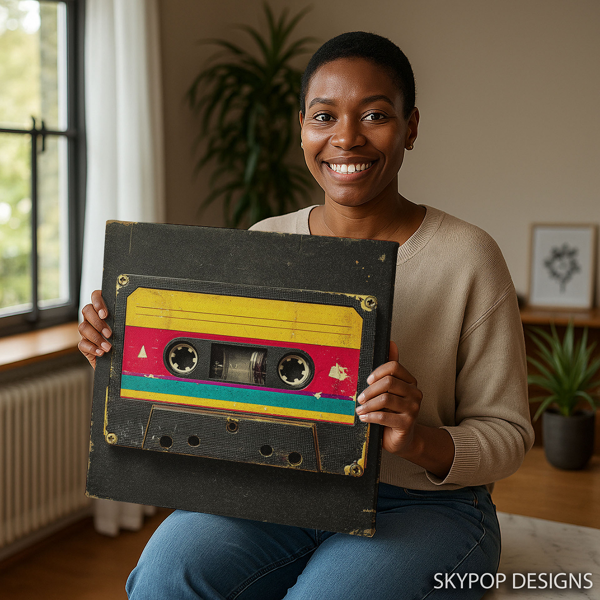 3.jpg Retro Cassette Tape Art