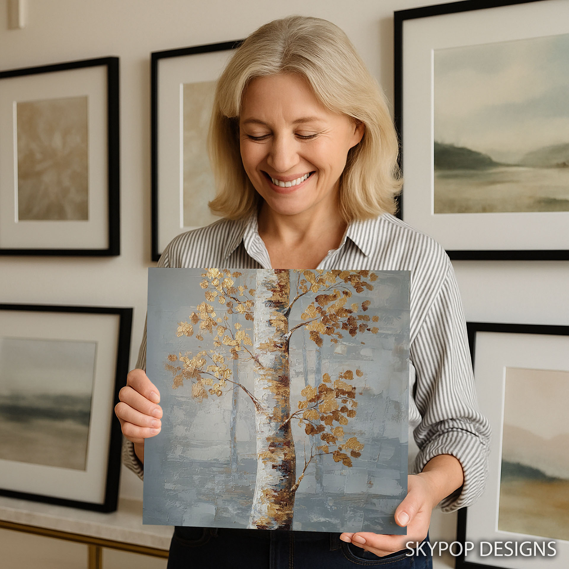 3.jpg Golden Birch Tree Art