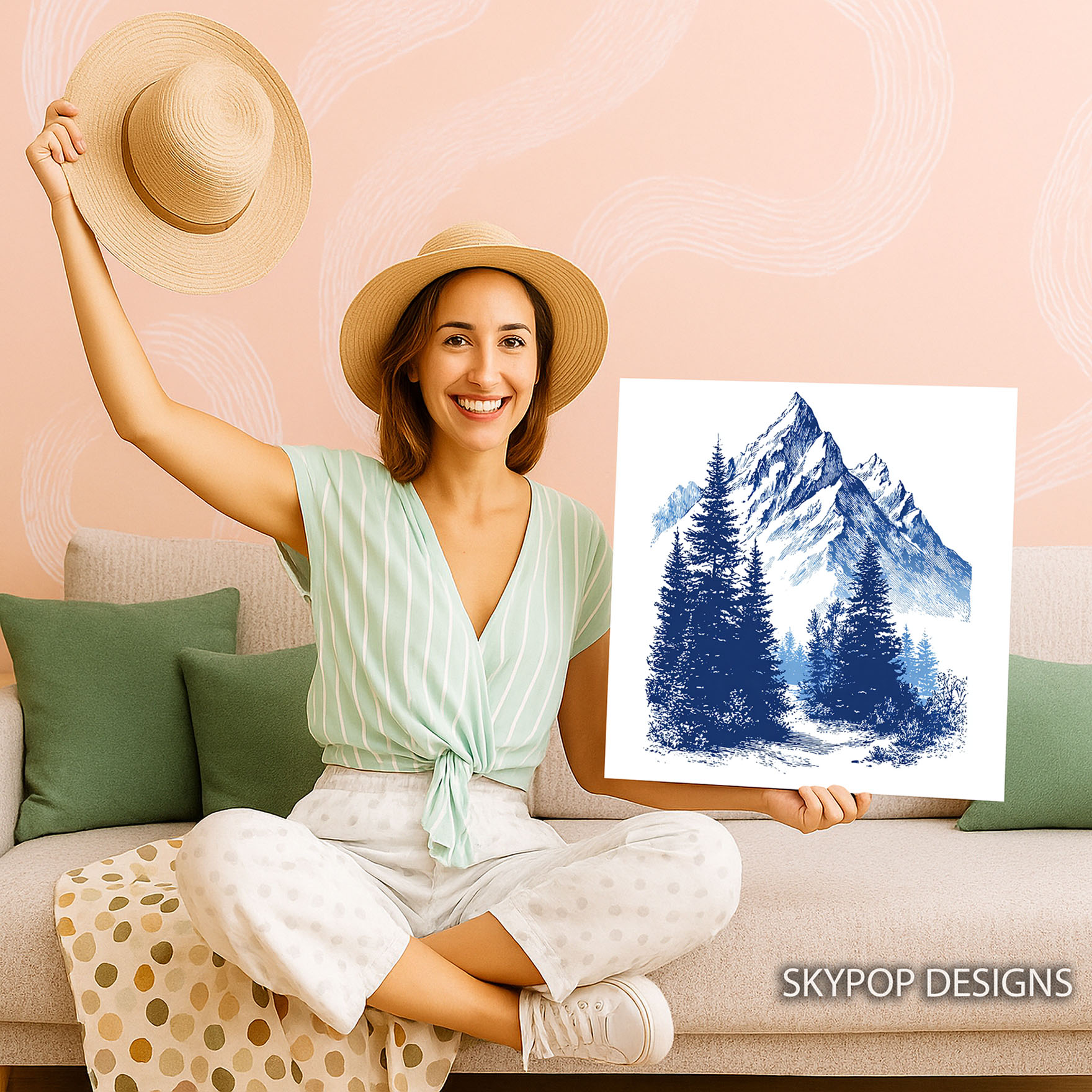 3.jpg Mountain Landscape Art