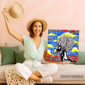 City Dreams Abstract Art