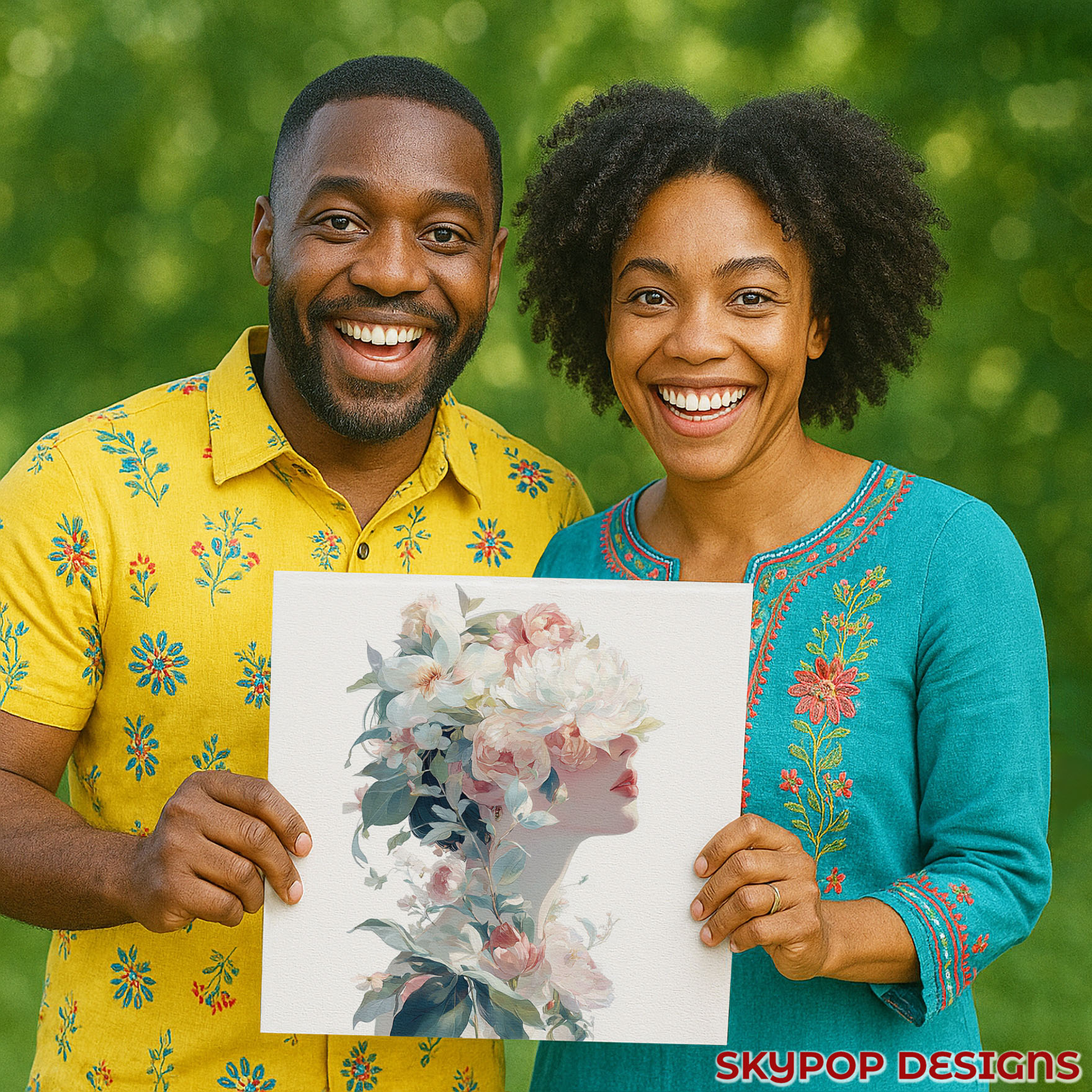 3.jpg Floral Portrait Art