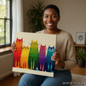 Rainbow Cat Crew Art