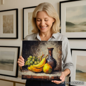 Vibrant Harvest Still Life Art