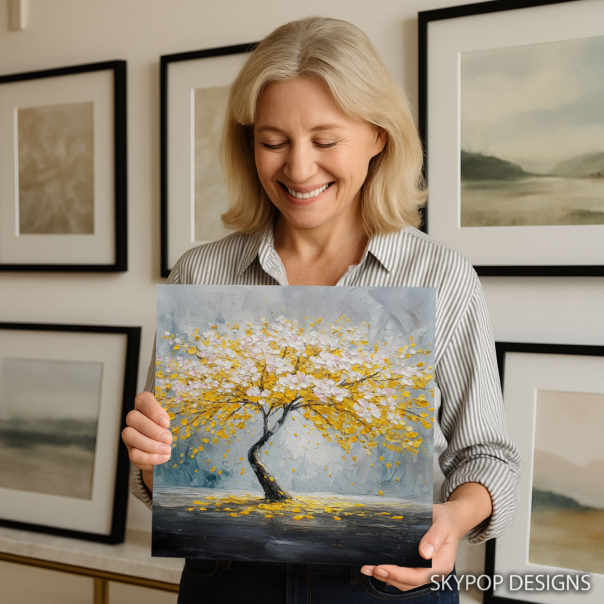 3.jpg Cherry Blossom Art Canvas or Poster