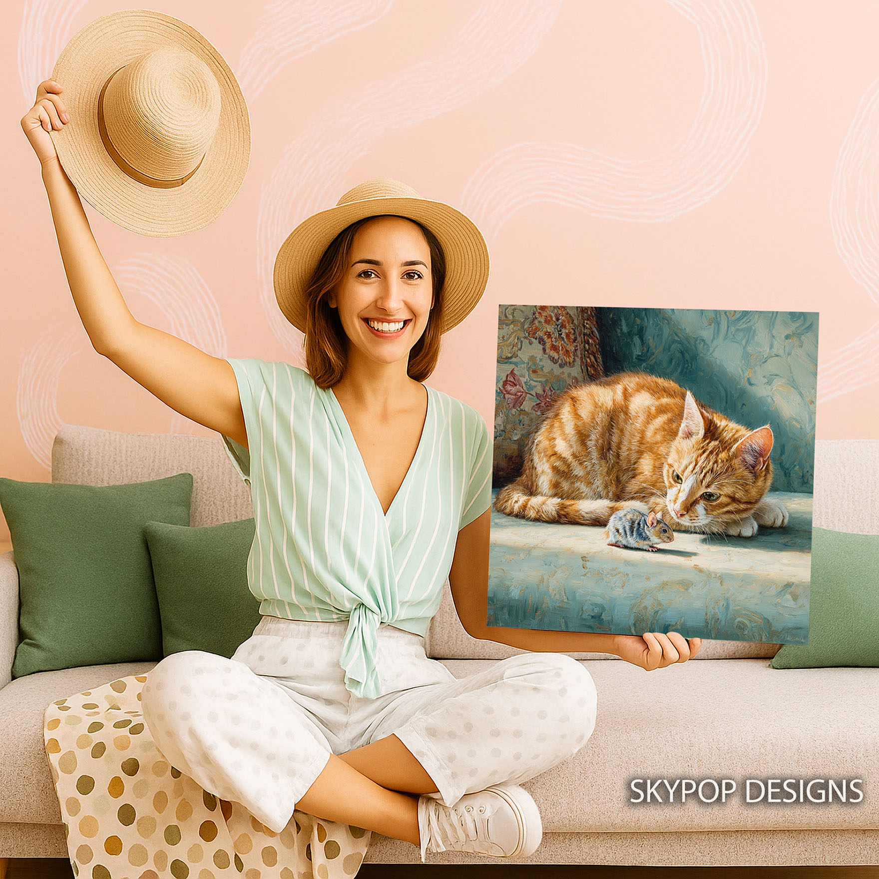 3.jpg Cat and Mouse Art