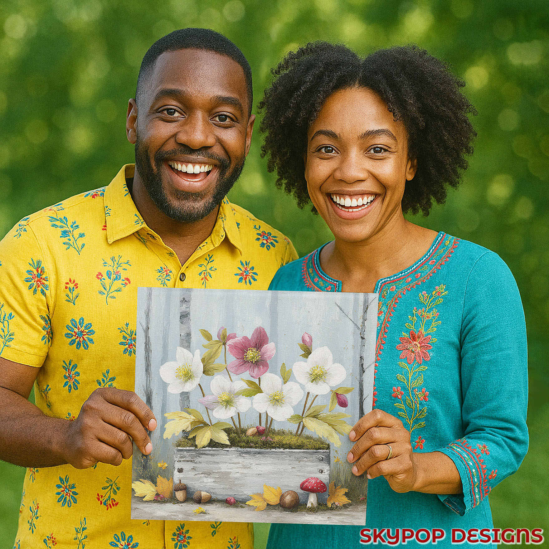 3.jpg Hellebore Flower Art