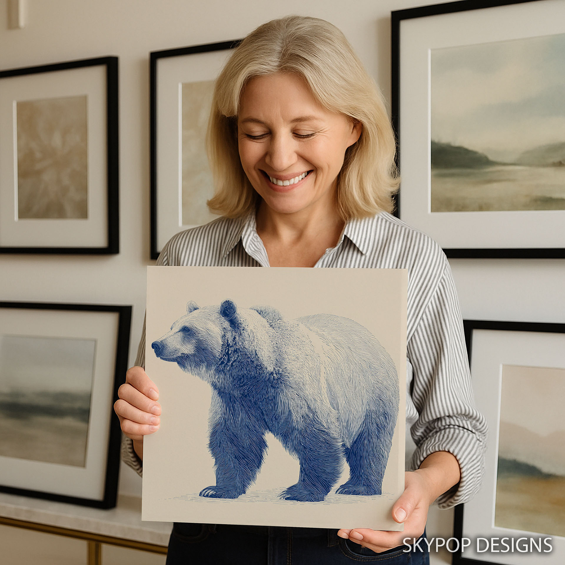 3.jpg Bear Portrait Art