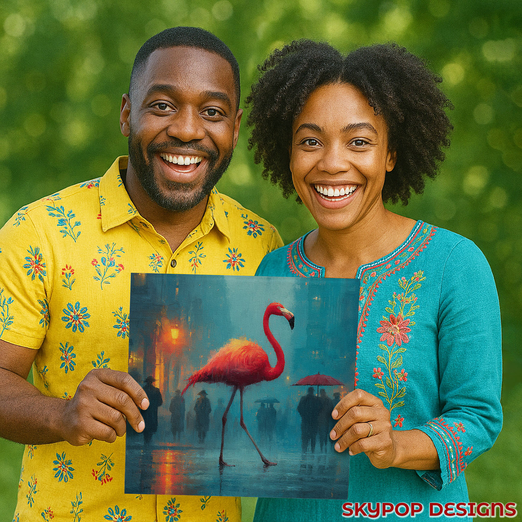 3.jpg Flamingo City Strut Art