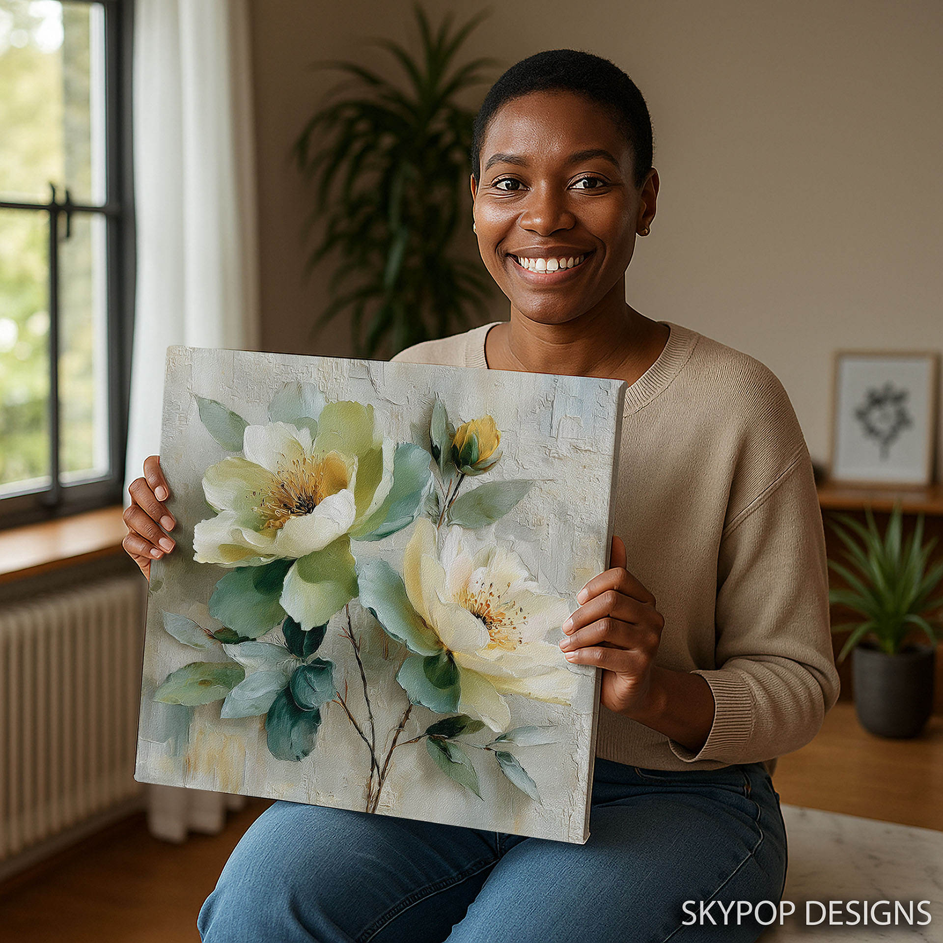 3.jpg Peony Bloom Art