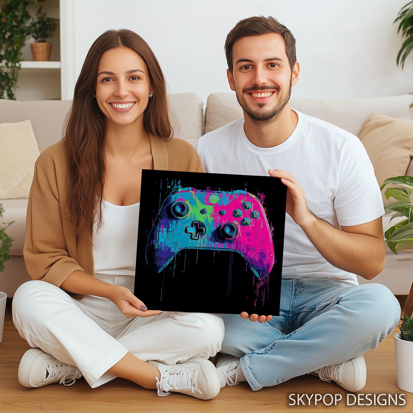 3.jpg Neon Controller Art