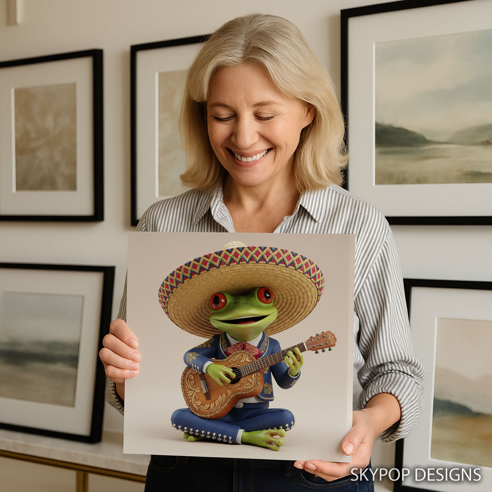 3.jpg Frog Serenade Art