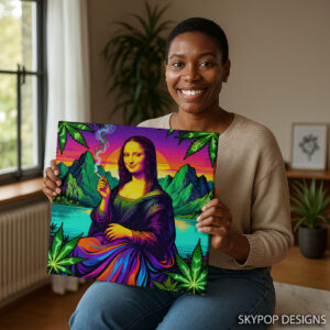 Mona Lisa Chill Vibes Art