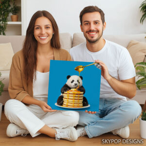 Panda Pancakes Art