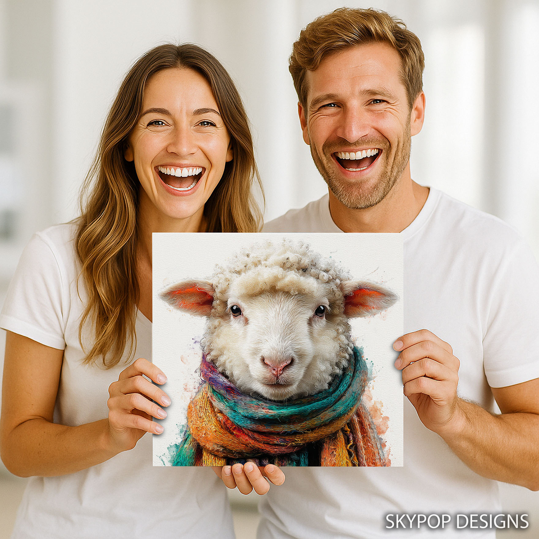 3.jpg Sheep Art