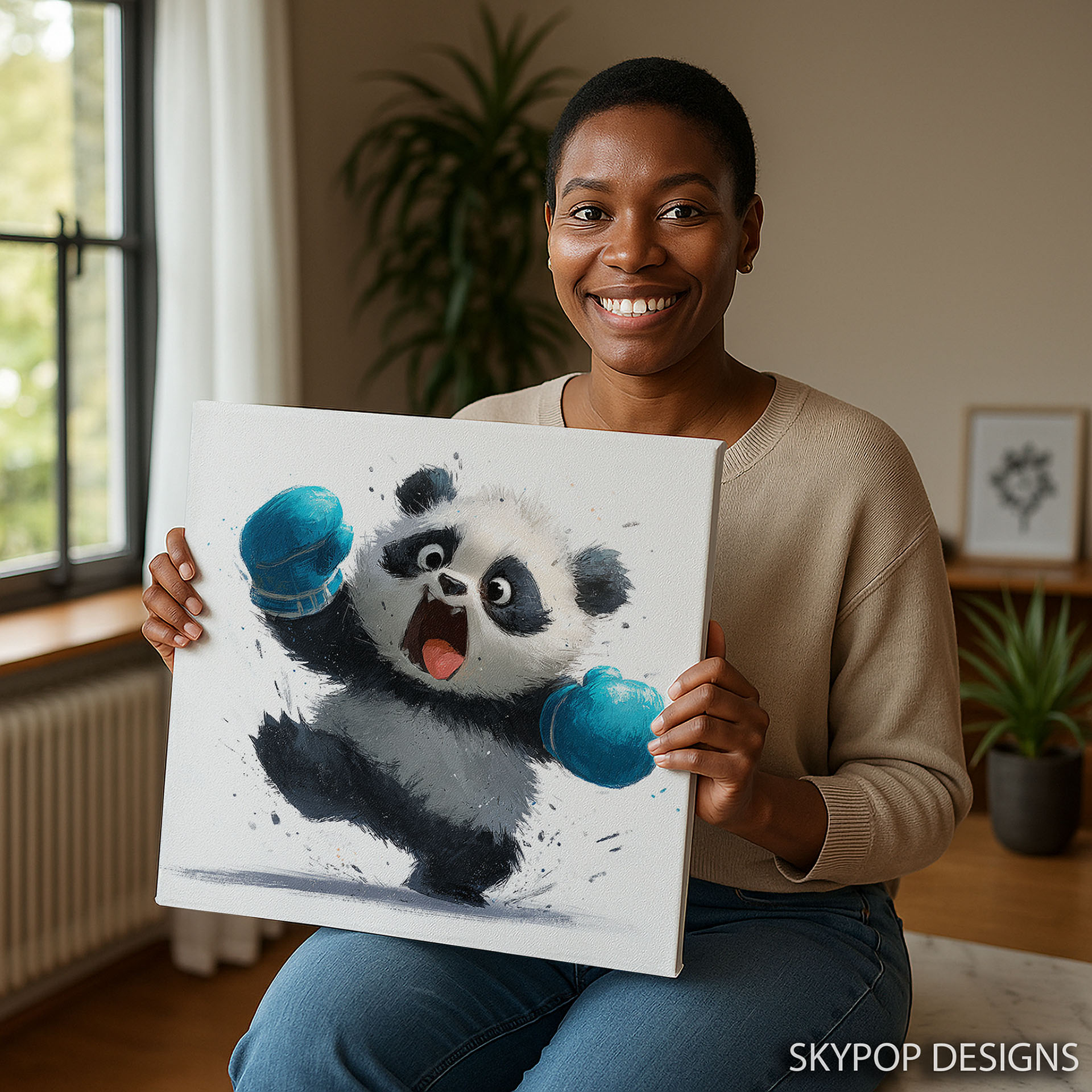 3.jpg Boxing Panda Art