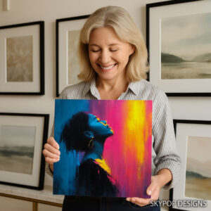 Woman Silhouette Art