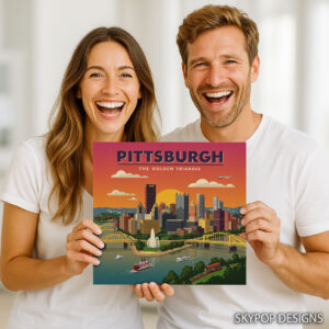 Pittsburgh Skyline Art