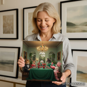 Animal Gala Dinner Art