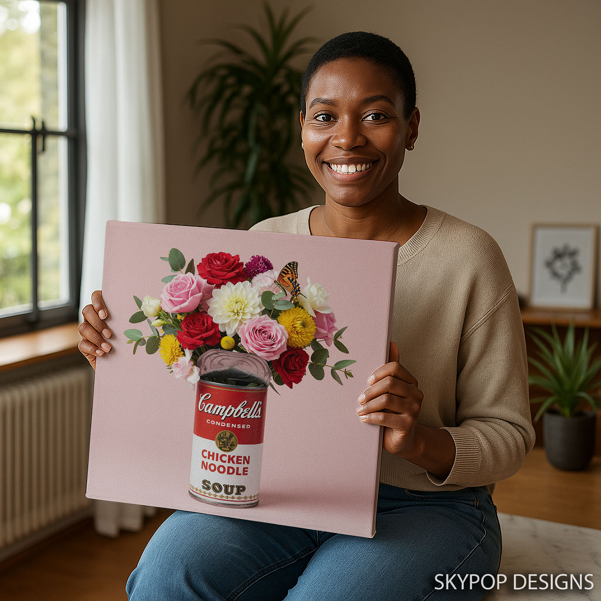 3.jpg Butterfly Rose Dahlia Chrysanthemum Art