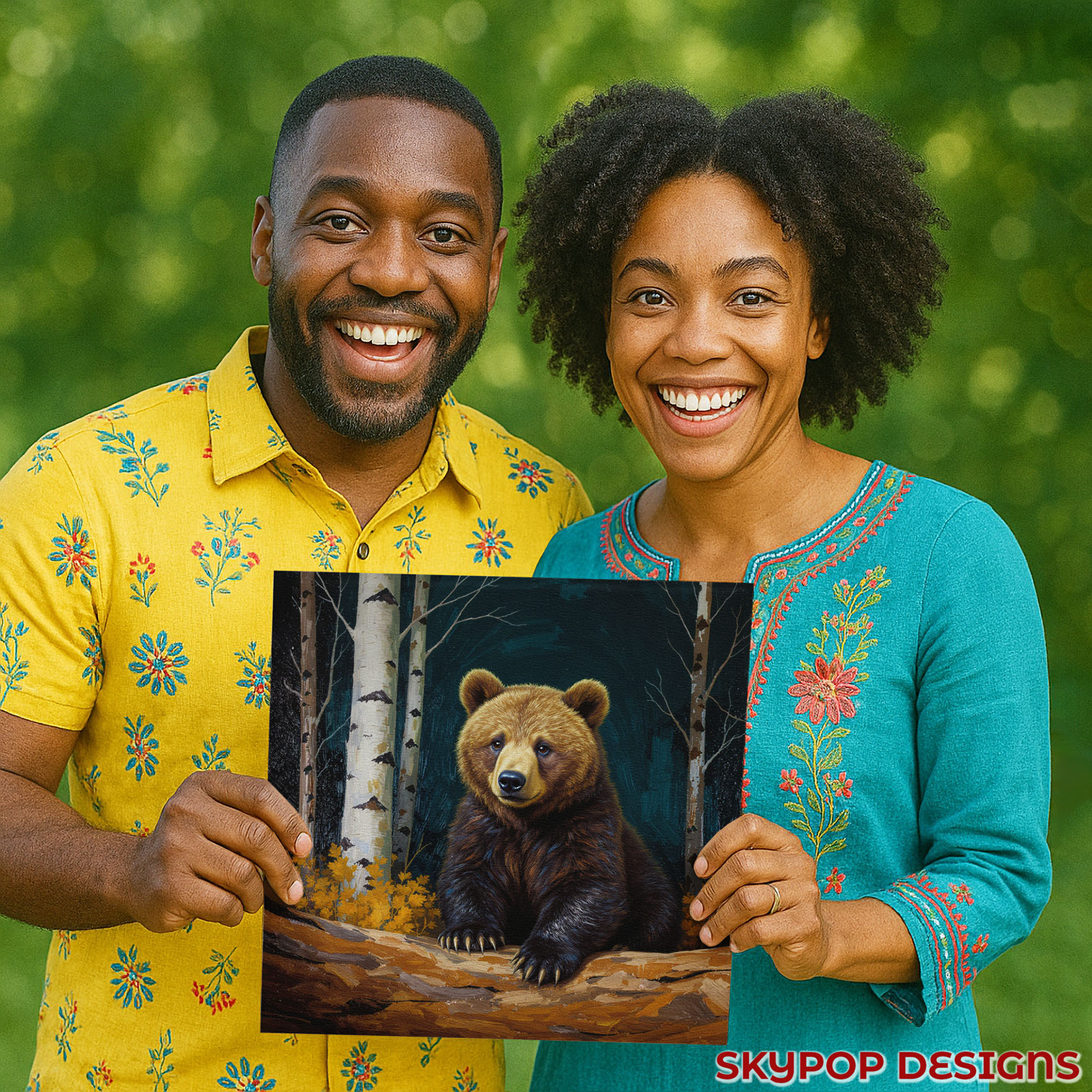 3.jpg Bear Forest Art