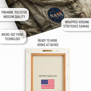 Golden Retriever Astronaut Art