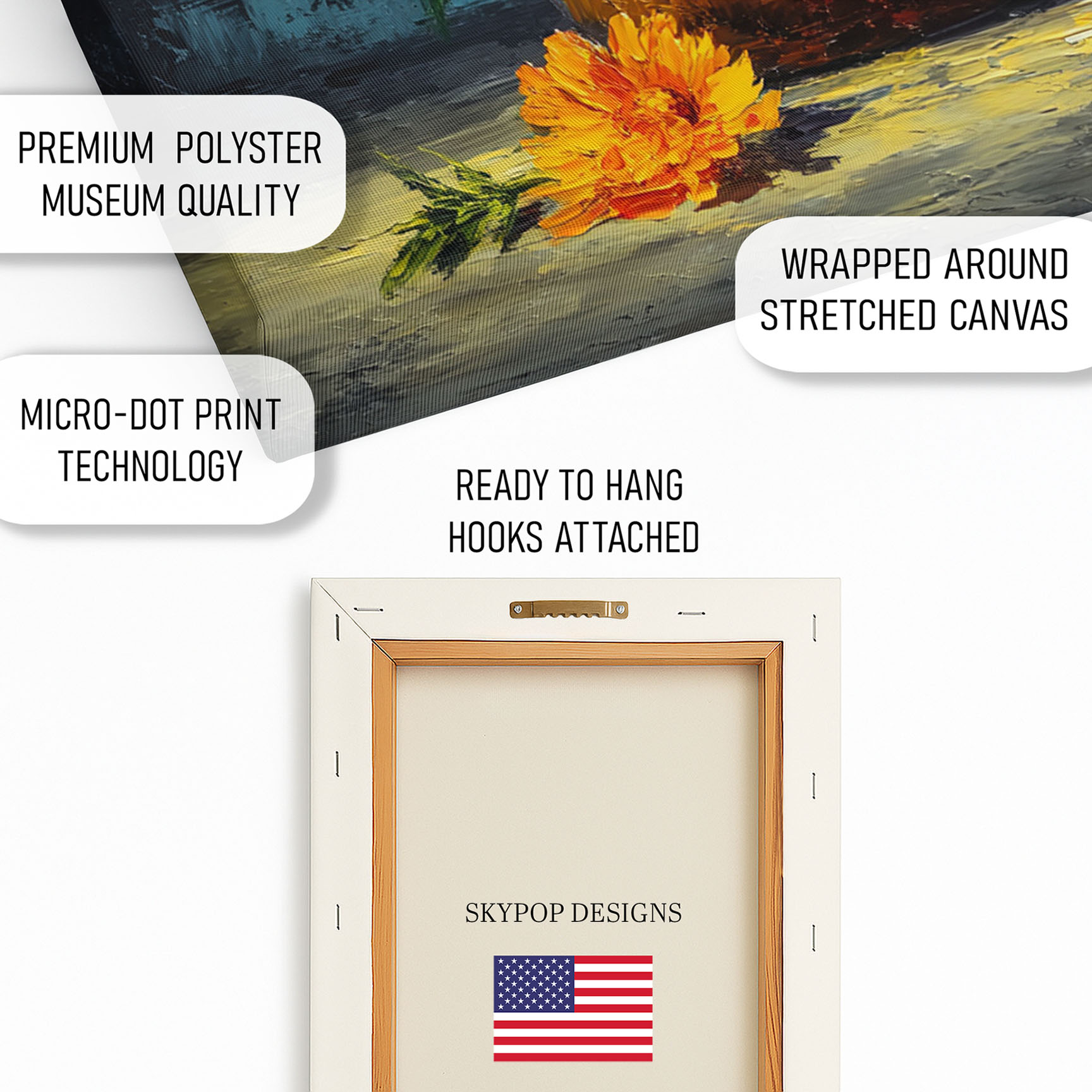 4.jpg Vibrant Daisy Bouquet Art