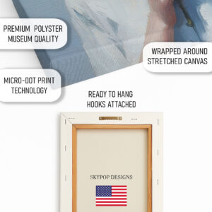 Woman Holding Hydrangea Art