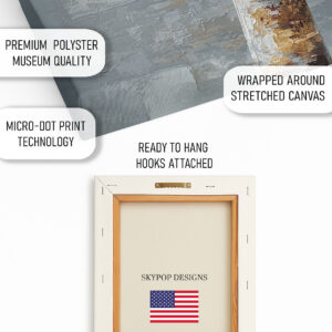 Golden Birch Tree Art