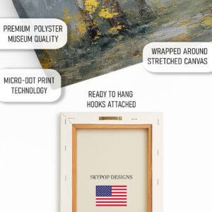 Golden Aspen Forest Art