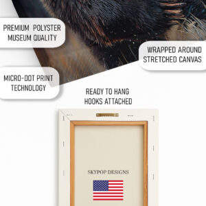 Grizzly Bear Roar Art